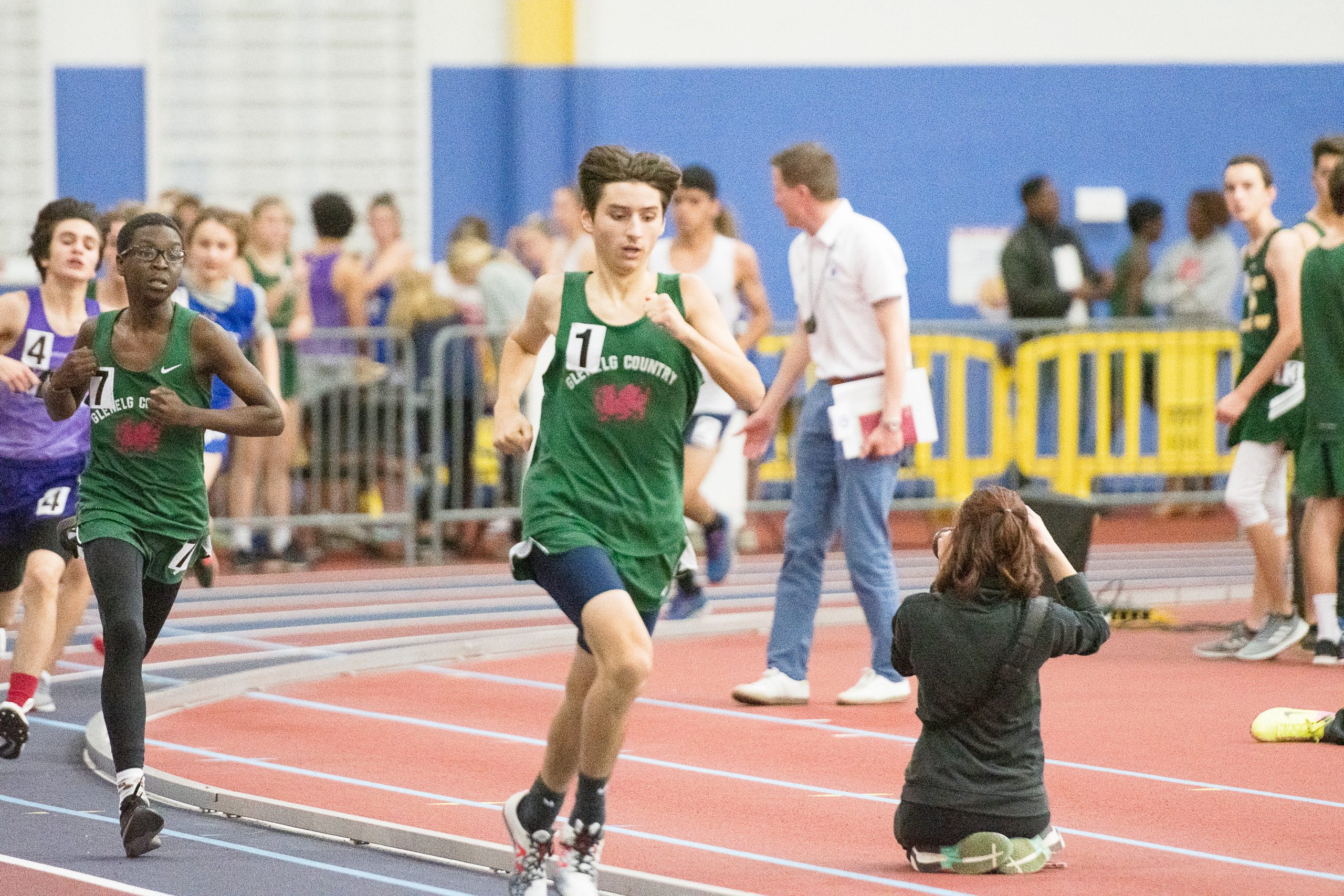 Varsity Boys Indoor Track Glenelg Country School