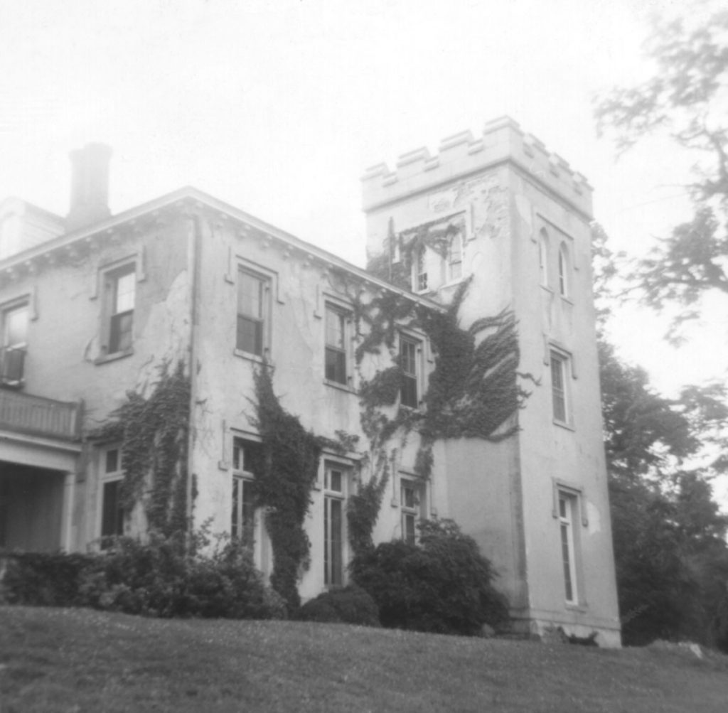 Faded photo of the Manor House.
