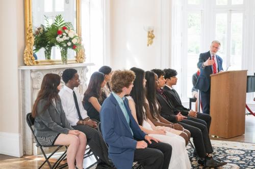 Upper School Cum Laude Induction Ceremony (05.22.2025)